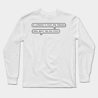 DNF texts Long Sleeve T-Shirt